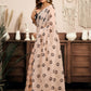 Rajwada Cream Cotton Linen Zari Work Saree For Women