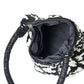 Rajwada Black Polyester Embellished Clutch For Women