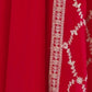 Rajwada Red Silk Blend Embellished Kurta Set For Women