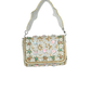 Rajwada White Suede Embellished Clutch For Women