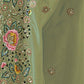 Rajwada Light Green Georgette Embroidered Elegant Saree For Women