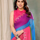 Rajwada Multicolor Georgette Embroidered Saree For Women