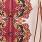 Rajwada Cream Linen Printed Stitched Co-Ord Set For Women
