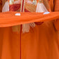 Rajwada Orange Chanderi Embriodered Stitched Kurta Set For Women