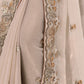 Rajwada Off White Viscose Silk Embroidered Saree For Women
