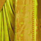 Rajwada Lime Green Silk Blend Woven Pithani Saree For Women