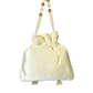 Rajwada White Suede Embellished Potli For Women