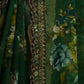 Rajwada Green Georgette Printed Saree For Women