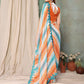 Rajwada Multicolor Georgette Embroidered Saree For Women