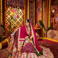 Rajwada Multicolor Viscose Cotton Semi-Stitched lehenga With Stunning Tassels For Women