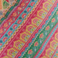 Rajwada Multicolor Chinon Printed Saree With Unstitched Blouse For Women