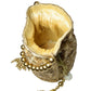 Rajwada Golden Suede Embellished Potli For Women