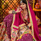 Rajwada Multicolor Viscose Cotton Semi-Stitched lehenga With Stunning Tassels For Women