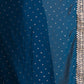 Rajwada Navy Blue Embroidered Art Silk Saree With Unstitched Blouse For Women