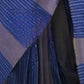 Rajwada Blue Banarasi Silk Woven Saree With Unstitched Blouse For Women