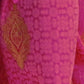 Rajwada Pink Satin Woven Saree With Unstitched Blouse for Women
