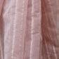 Rajwada Pink Organza Mirror Work Saree With Unstitched Blouse For Women