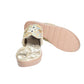 Rajwada Beige Velvet Embellished Heels For Women