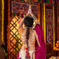 Rajwada Multicolor Viscose Cotton Semi-Stitched lehenga With Stunning Tassels For Women
