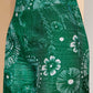 Rajwada Green Linen Printed Stitched Co-Ord Set For Women