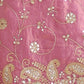 Rajwada Pink Silk Blend Embellished Kurta Set For Women
