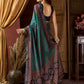 Rajwada Multicolor Silk Blend Printed Saree For Women