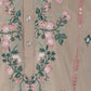 Rajwada Beige Viscose Silk Embroidered Stitched Kurta For Men