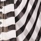 Rajwada Black And White Georgette Embroidered Saree For Women