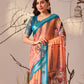 Rajwada Mutlicolor Linen Cotton Printed Saree For Women