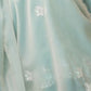 Rajwada Sea Green Organza Solid Saree For Women