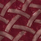 Rajwada Maroon Silk Blend Embellished Stitched Kurta With Pant For Men