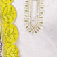 Rajwada White Silk Blend Embroidered Stitched Kurta Set For Women