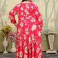 Rajwada Pink Rayon Printed Kurti For Women