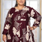 Rajwada Maroon Rayon Printed Kurti For Women