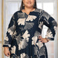 Rajwada Navy Blue Rayon Printed Kurti For Women