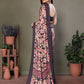 Rajwada Black Georgette Embroidered Saree For Women