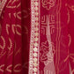 Rajwada Dark Pink Georgette Printed Saree For Women