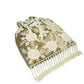Rajwada Dark Beige Jute Embellished Potli For Women