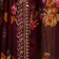 Rajwada Wine Georgette Printed Saree For Women