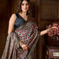 Rajwada Multicolor Silk Blend Printed Saree For Women