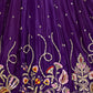 Rajwada Purple Chinon Sequence Embroidered Semi-Stitched Lehenga For Women