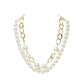 Rajwada White And Gold Alloy Embellished Neckpiece For Women