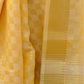 Rajwada Yellow Silk Blend Woven Saree For Women