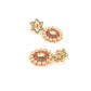 Rajwada Women Red & Gold Kundan Jewellery Set
