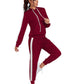 Rajwada Maroon Polyester Patterned Co-Ord Set For Women