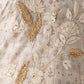 Rajwada White Art Silk Designer Embroidered Semi-Stitched Kurta Set For Women