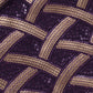 Rajwada Purple Silk Blend Embellished Stitched Kurta With Pant For Men