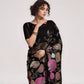 Rajwada Black Georgette Embellished Saree For Women