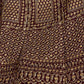 Rajwada Maroon Silk Blend Embroidered Semi-Stitched lehenga For Women
