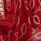 Rajwada Red Georgette Printed Saree For Women